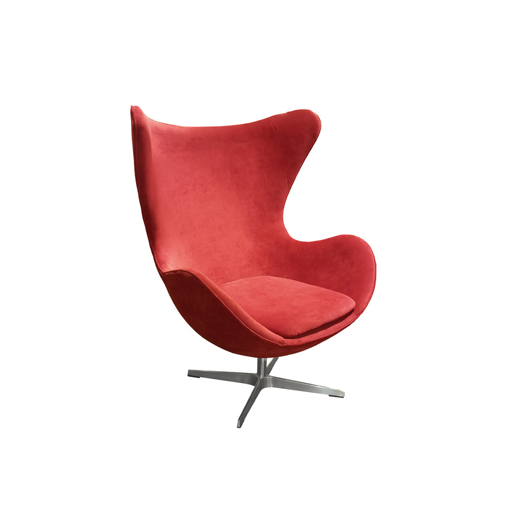 Sillón Egg Pana merlot